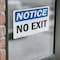 Signmission No Exit, 10 in W x Rectangle, Vinyl Decal OS-2PACK-NS-D-710-L-14530 - alternate 2